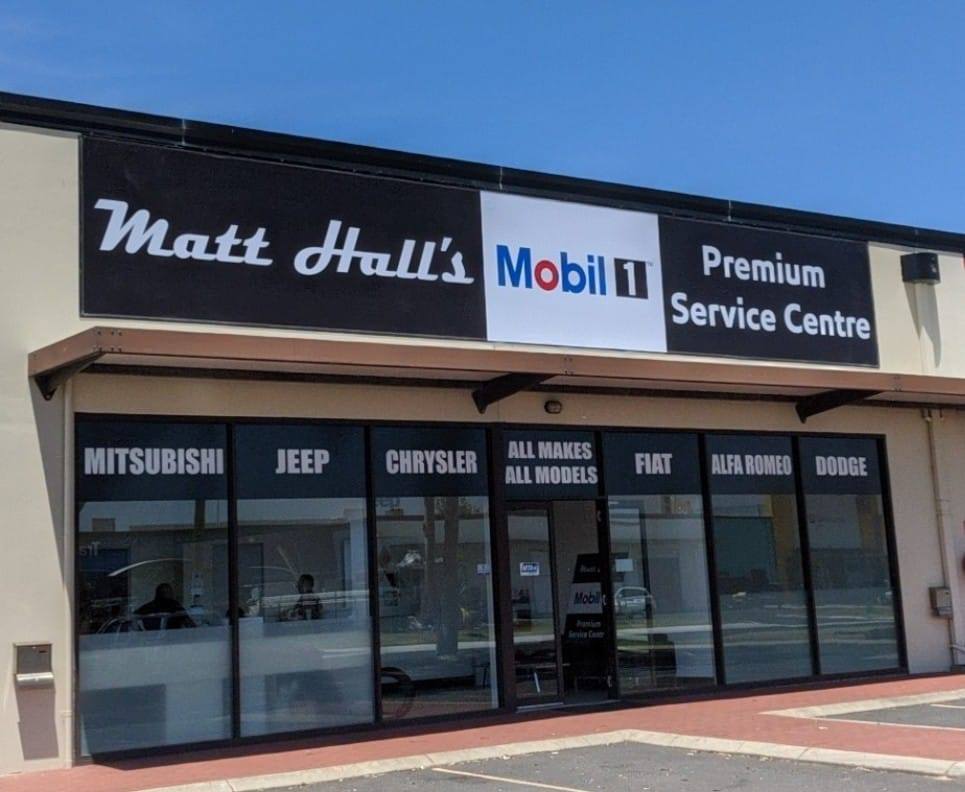 Matt Hall's Service Center on Albert Road